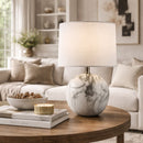 Hospitality furniture - Swirl Round Ceramic Table Lamp - www.oroatrade.com