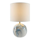 Hospitality furniture - Swirl Round Ceramic Table Lamp - www.oroatrade.com