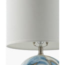 Hospitality furniture - Swirl Round Ceramic Table Lamp - www.oroatrade.com