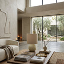 Contract furniture - Round Glazed Ceramic Table Lamp - www.oroatrade.com