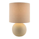 Contract furniture - Round Glazed Ceramic Table Lamp - www.oroatrade.com