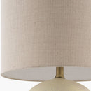 Contract furniture - Round Glazed Ceramic Table Lamp - www.oroatrade.com