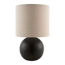 Contract furniture - Round Glazed Ceramic Table Lamp - www.oroatrade.com