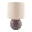 Contract furniture - Round Glazed Ceramic Table Lamp - www.oroatrade.com