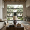 Contract furniture - Round Glazed Ceramic Table Lamp - www.oroatrade.com