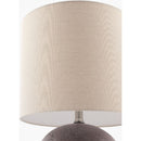 Contract furniture - Round Glazed Ceramic Table Lamp - www.oroatrade.com