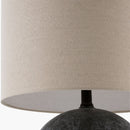 Contract furniture - Round Glazed Ceramic Table Lamp - www.oroatrade.com