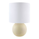 Contract furniture - Round Glazed Ceramic Table Lamp - www.oroatrade.com