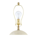 Contract furniture - Round Glazed Ceramic Table Lamp - www.oroatrade.com