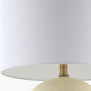 Contract furniture - Round Glazed Ceramic Table Lamp - www.oroatrade.com