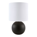 Contract furniture - Round Glazed Ceramic Table Lamp - www.oroatrade.com