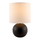 Contract furniture - Round Glazed Ceramic Table Lamp - www.oroatrade.com