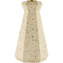 Hospitality furniture - Scalloped White Cotton Table Lamp - www.oroatrade.com
