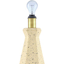 Hospitality furniture - Scalloped White Cotton Table Lamp - www.oroatrade.com