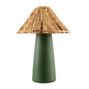 Contract furniture - Seagrass Shade Ceramic Table Lamp - www.oroatrade.com