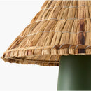 Contract furniture - Seagrass Shade Ceramic Table Lamp - www.oroatrade.com