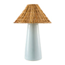 Contract furniture - Seagrass Shade Ceramic Table Lamp - www.oroatrade.com