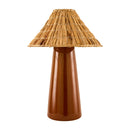 Contract furniture - Seagrass Shade Ceramic Table Lamp - www.oroatrade.com