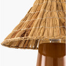 Contract furniture - Seagrass Shade Ceramic Table Lamp - www.oroatrade.com