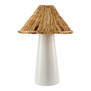 Contract furniture - Seagrass Shade Ceramic Table Lamp - www.oroatrade.com