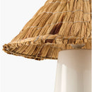 Contract furniture - Seagrass Shade Ceramic Table Lamp - www.oroatrade.com