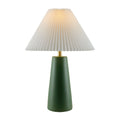 Contract furniture - Pleated Shade Ceramic Table Lamp - www.oroatrade.com