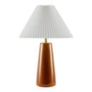 Contract furniture - Pleated Shade Ceramic Table Lamp - www.oroatrade.com