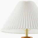 Contract furniture - Pleated Shade Ceramic Table Lamp - www.oroatrade.com