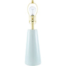 Contract furniture - Pleated Shade Ceramic Table Lamp - www.oroatrade.com