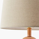 Hospitality furniture - Linen Drum Shade Table Lamp - www.oroatrade.com