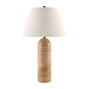 Modern European furniture - Yellow Travertine Accent Floor Lamp - www.oroatrade.com