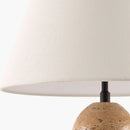 Modern European furniture - Yellow Travertine Accent Floor Lamp - www.oroatrade.com