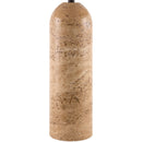 Modern European furniture - Yellow Travertine Accent Floor Lamp - www.oroatrade.com
