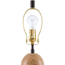 Modern European furniture - Yellow Travertine Accent Floor Lamp - www.oroatrade.com