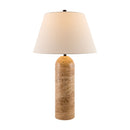 Modern European furniture - Yellow Travertine Accent Floor Lamp - www.oroatrade.com