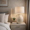 Hospitality furniture - Crackle Ceramic Accent Table Lamp - www.oroatrade.com