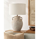 Hospitality furniture - Crackle Ceramic Accent Table Lamp - www.oroatrade.com