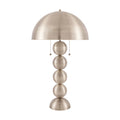 Contract furniture - Plated Metal Accent Table Lamp - www.oroatrade.com