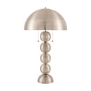 Contract furniture - Plated Metal Accent Table Lamp - www.oroatrade.com