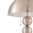 Contract furniture - Plated Metal Accent Table Lamp - www.oroatrade.com