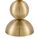 Contract furniture - Plated Metal Accent Table Lamp - www.oroatrade.com