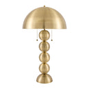 Contract furniture - Plated Metal Accent Table Lamp - www.oroatrade.com