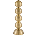 Contract furniture - Plated Metal Accent Table Lamp - www.oroatrade.com