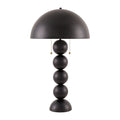 Contract furniture - Plated Metal Accent Table Lamp - www.oroatrade.com