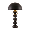 Contract furniture - Plated Metal Accent Table Lamp - www.oroatrade.com