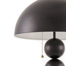 Contract furniture - Plated Metal Accent Table Lamp - www.oroatrade.com