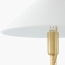 Modern European furniture - Empire White Linen Wall Lamp - www.oroatrade.com