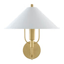 Modern European furniture - Empire White Linen Wall Lamp - www.oroatrade.com