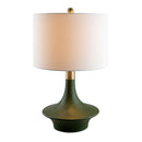 Hospitality furniture - Painted Green Accent Table Lamp - www.oroatrade.com