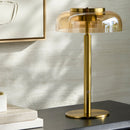 Modern European furniture - Champagne Glass Shade Table Lamp - www.oroatrade.com